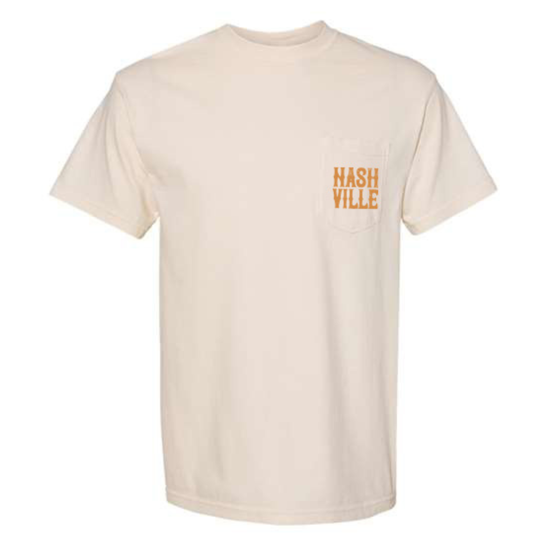 Lainey Wilson Cream Flower Tee