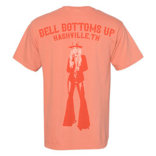 Lainey Wilson Peach Pocket Tee