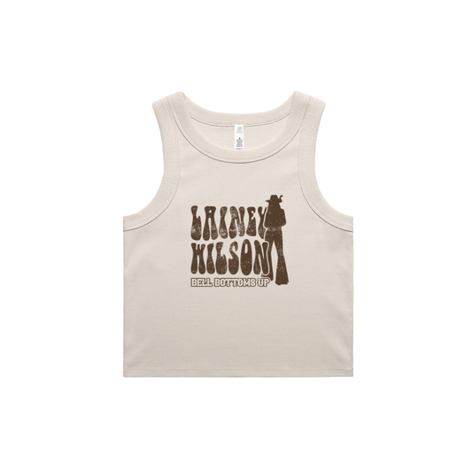 Lainey Wilson Distressed Silhouette Tank